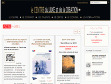 Tablet Screenshot of centreduluxe.com